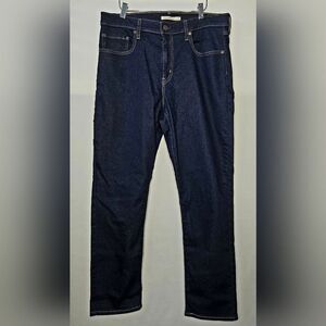 Women's Levi's 724 High Rise Straight Dark Wash Blue Jeans Women's Size 33